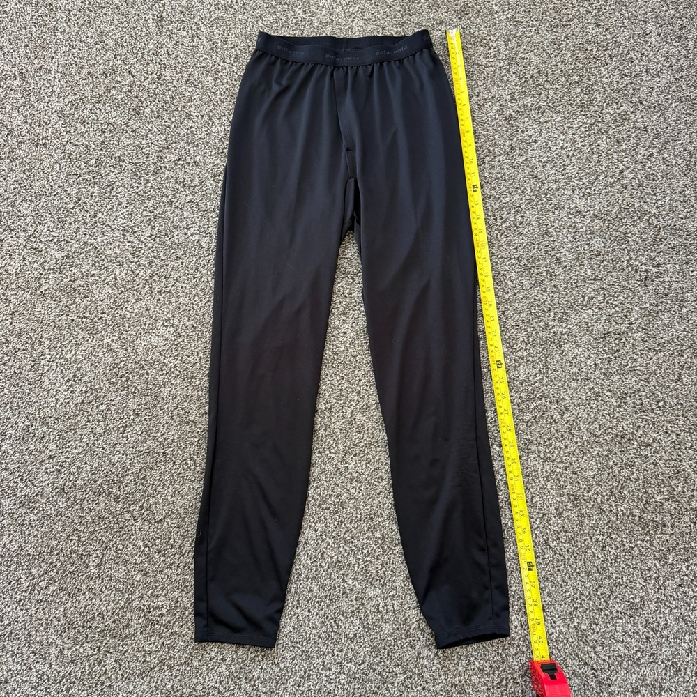 Patagonia Capilene Midweight Bottoms Men's Medium Black Baselayer Thermal Pants
